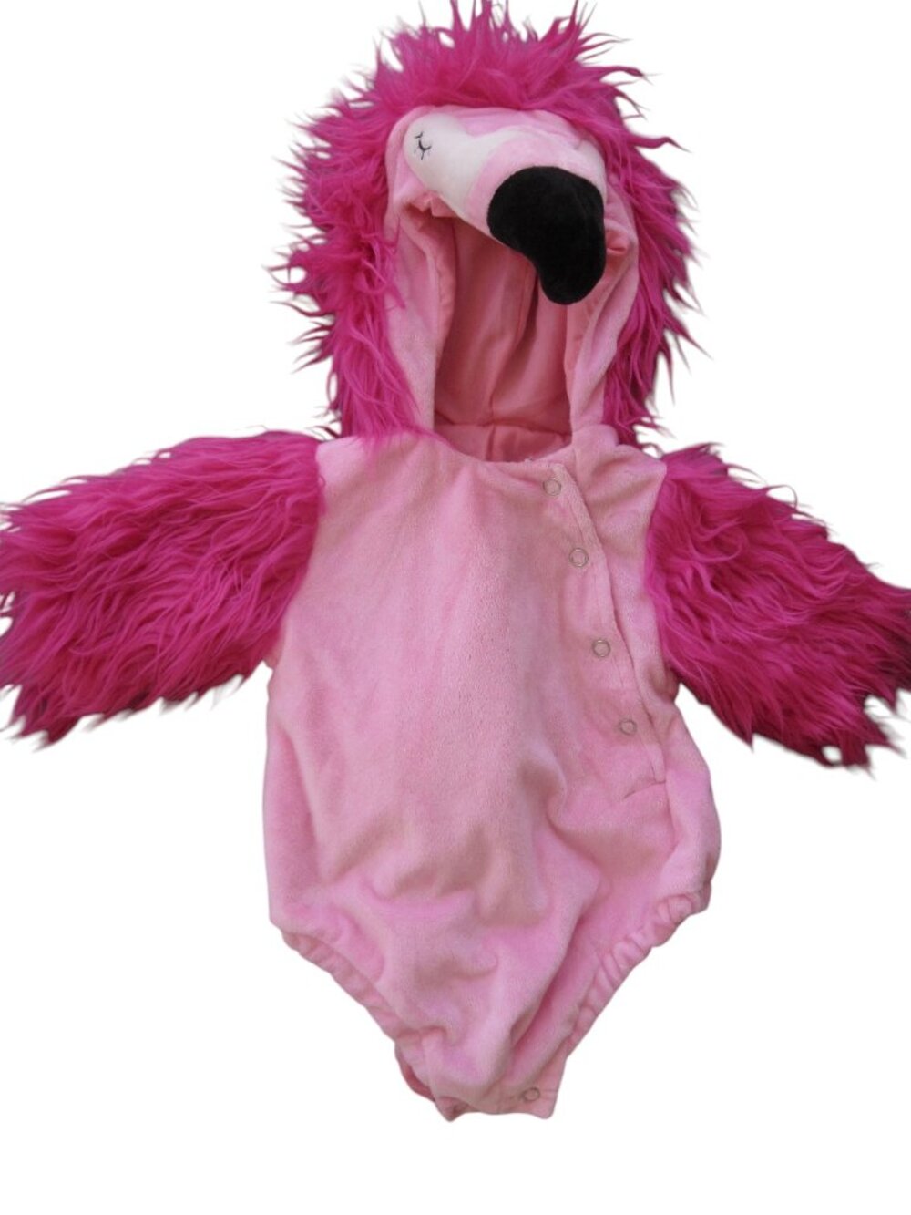 Pottery Barn Pink Flamingo Costume Baby Size 0 - 6 Months Florida PBK HALLOWEEN